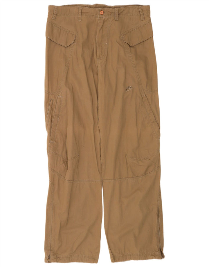 Nike Pantalon cargo droit pour homme Medium W30 L30 Beige Coton