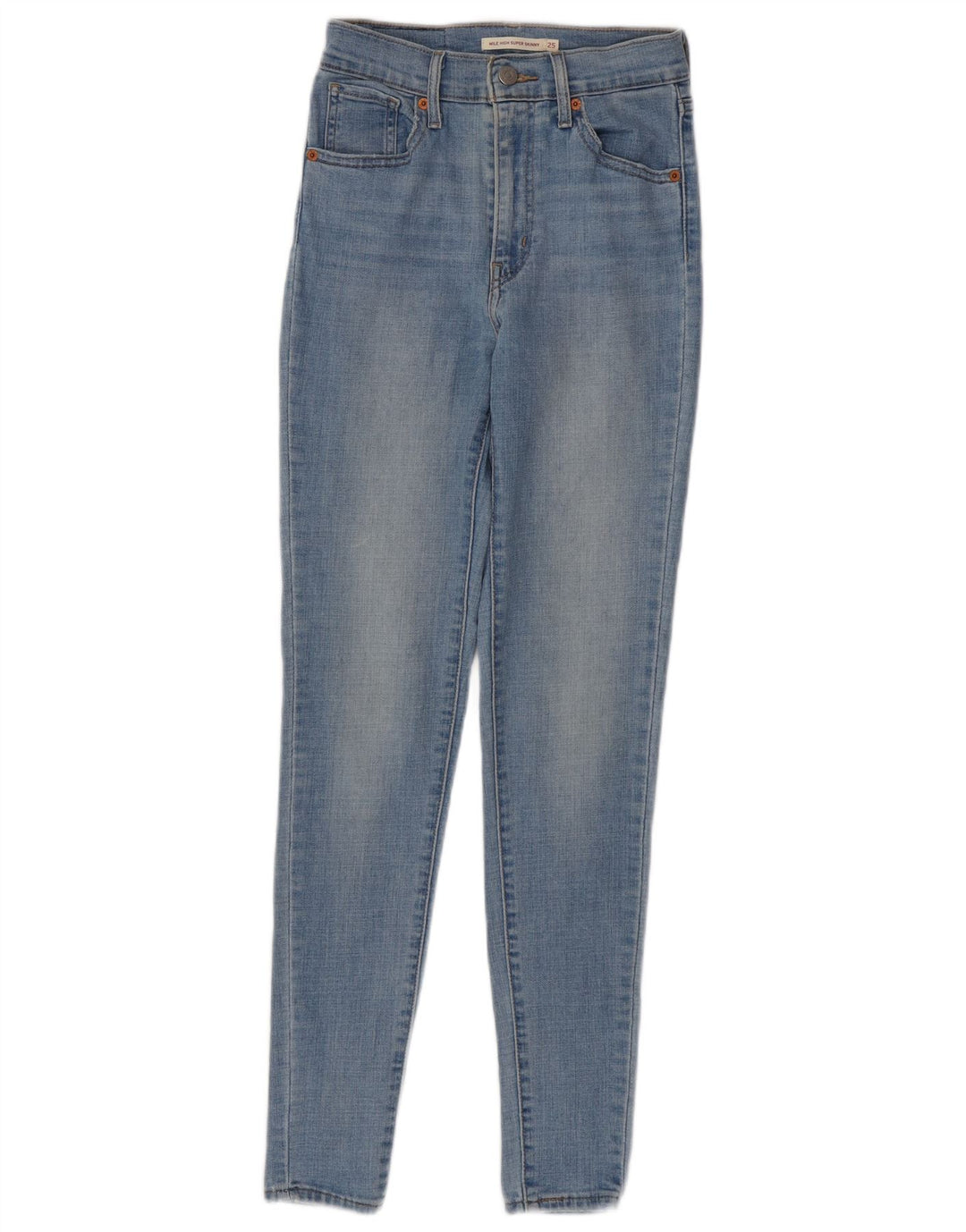 LEVI'S Jean Mile High Super Skinny Femme W25 L30 Bleu Coton
