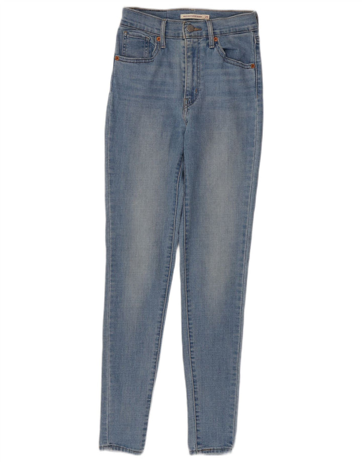 LEVI'S Jean Mile High Super Skinny Femme W25 L30 Bleu Coton