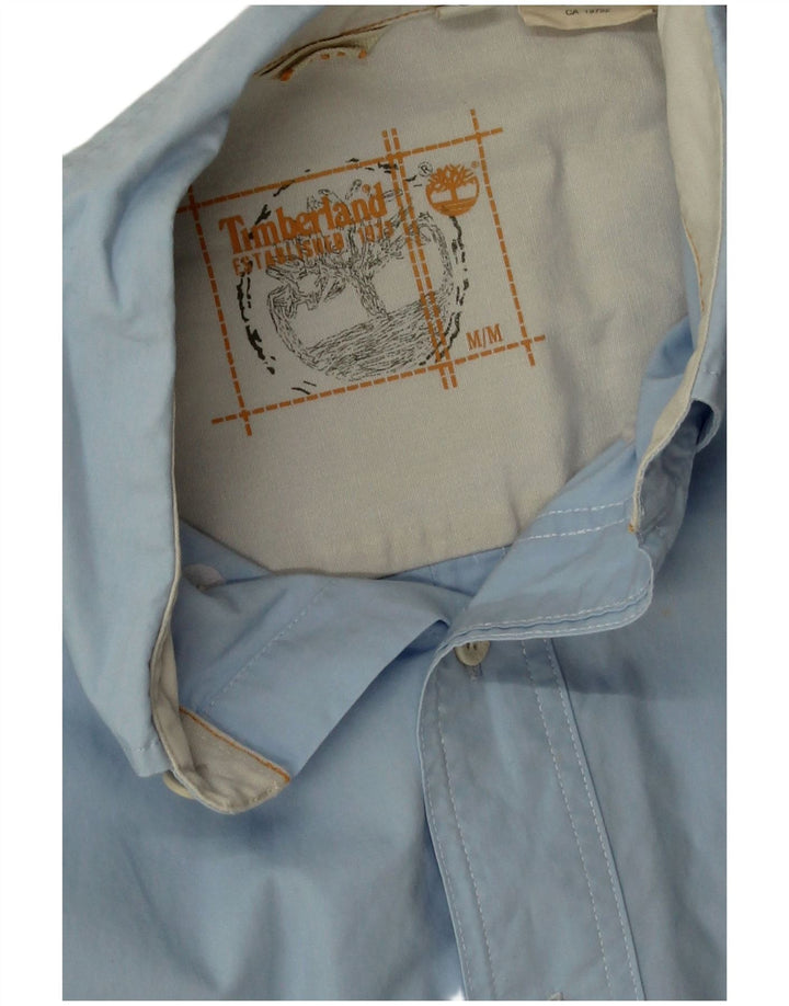 Timberland Chemise Homme Bleu Moyen Coton