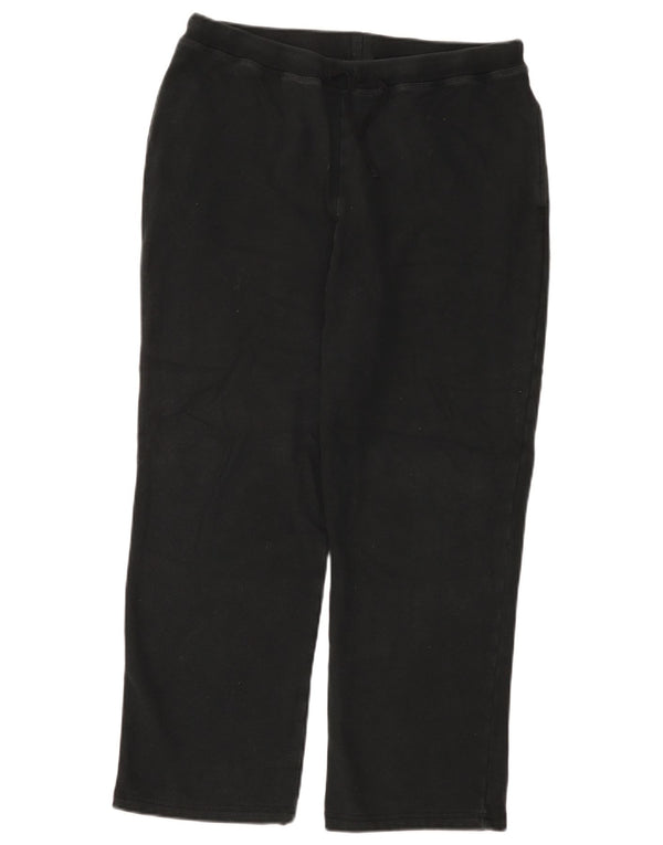 Marks & Spencer Pantalon de survêtement pour femme UK 16 Large Noir Coton