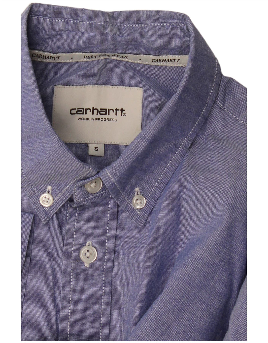 CARHARTT Chemise à manches courtes pour homme Small Bleu