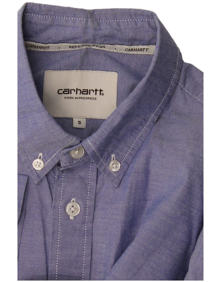 CARHARTT Chemise à manches courtes pour homme Small Bleu
