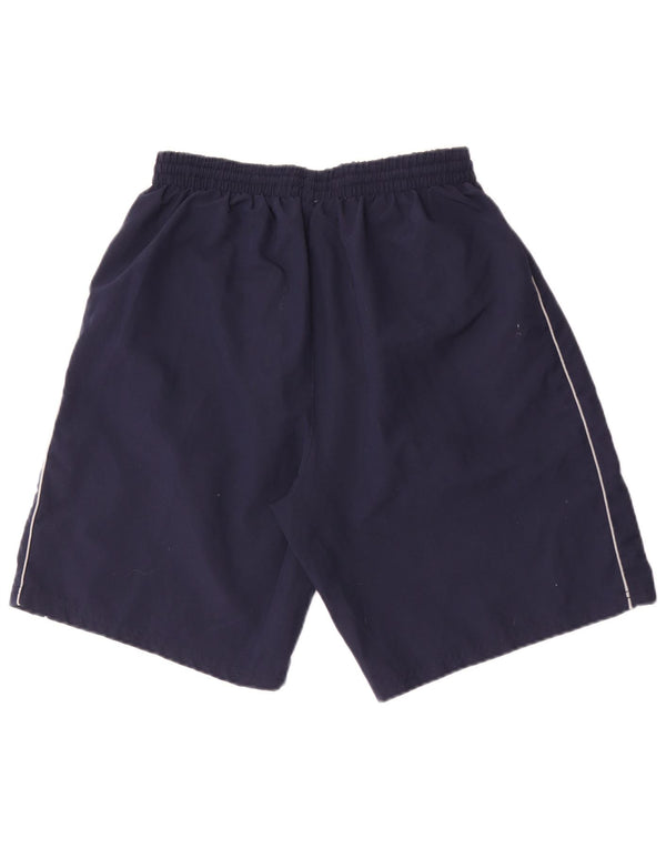 Umbro Short de Sport Graphique Homme Large Bleu Marine Polyester