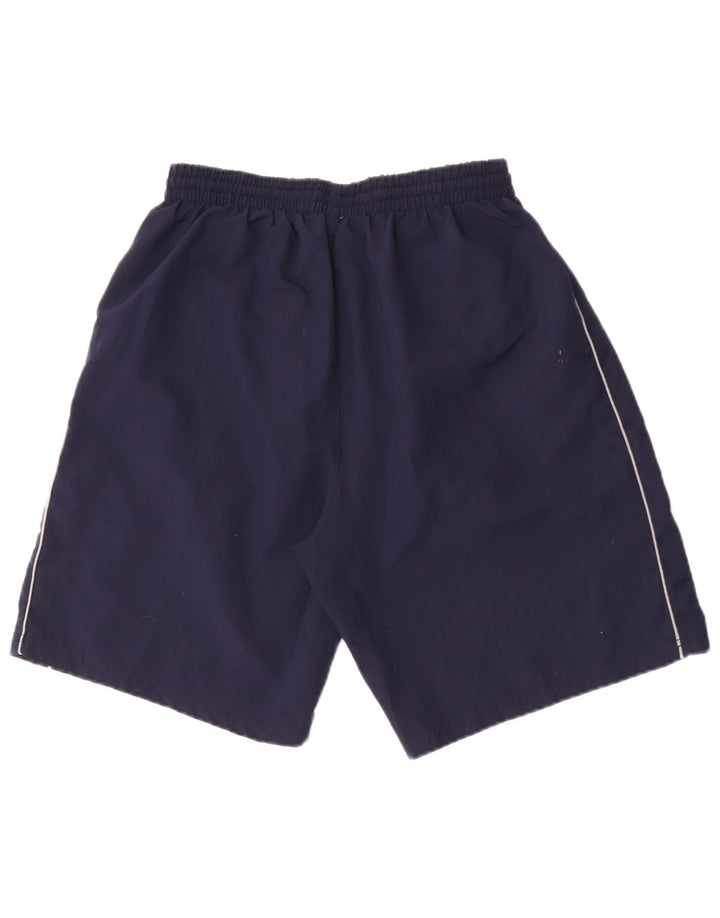 Umbro Short de Sport Graphique Homme Large Bleu Marine Polyester