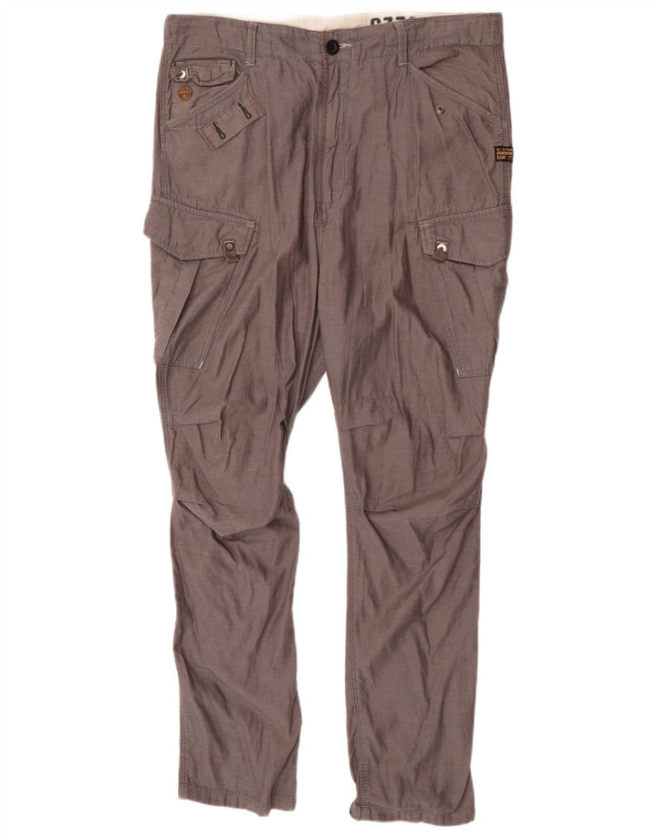 G-Star Pantalon Cargo Slim Homme W29 L32 Gris Coton