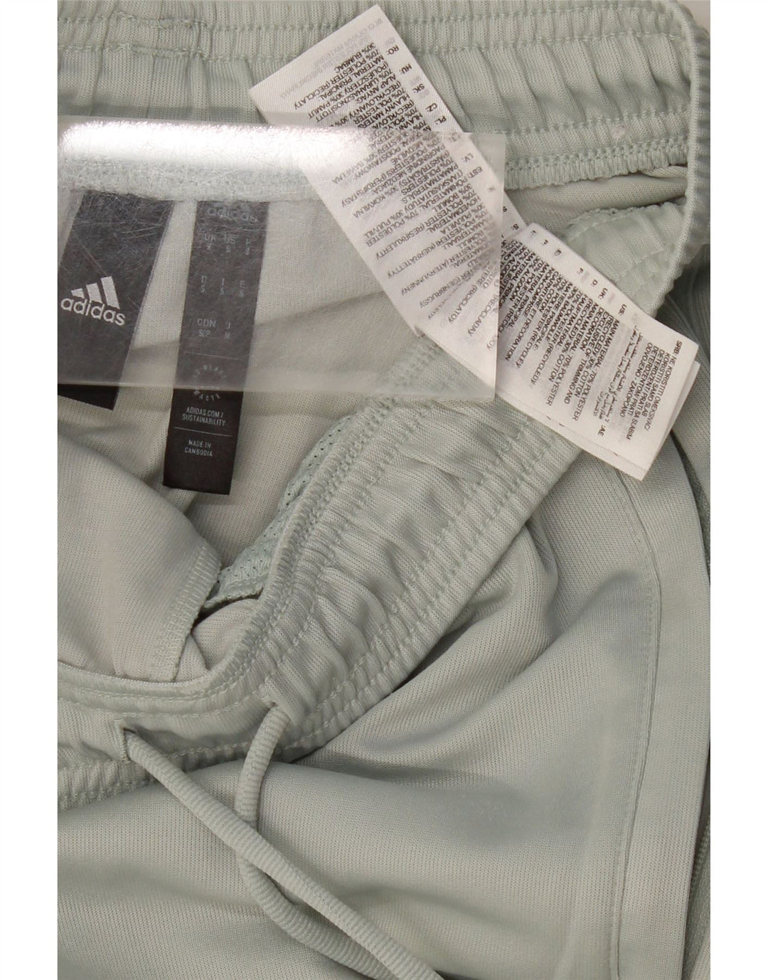 ADIDAS Womens Tracksuit Trousers UK 10 Small  Grey Polyester Vintage Adidas and Second-Hand Adidas from Messina Hembry 