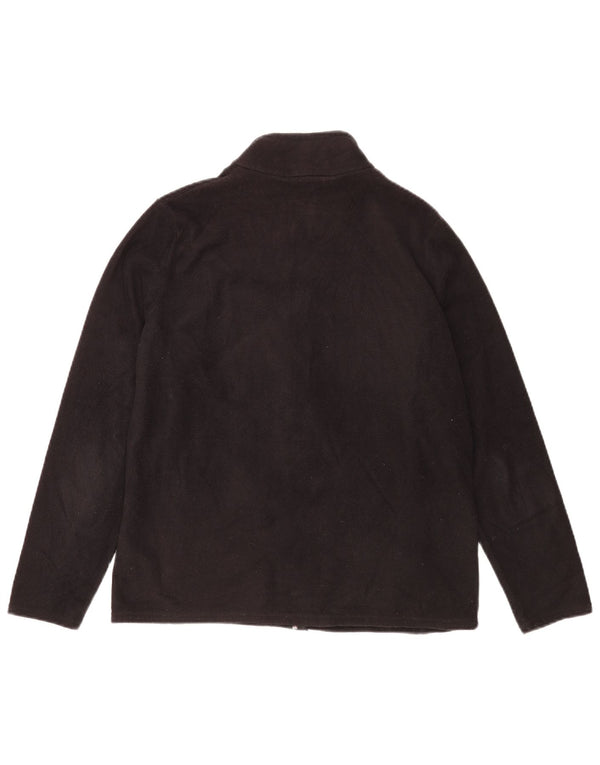 Marks & Spencer Veste polaire pour femme UK 16 Large Noir Polyester