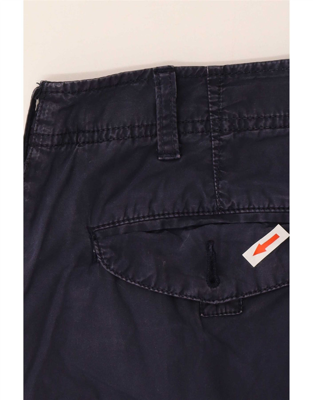 Napapijri Short Cargo Homme Medium W32 Bleu Marine Coton