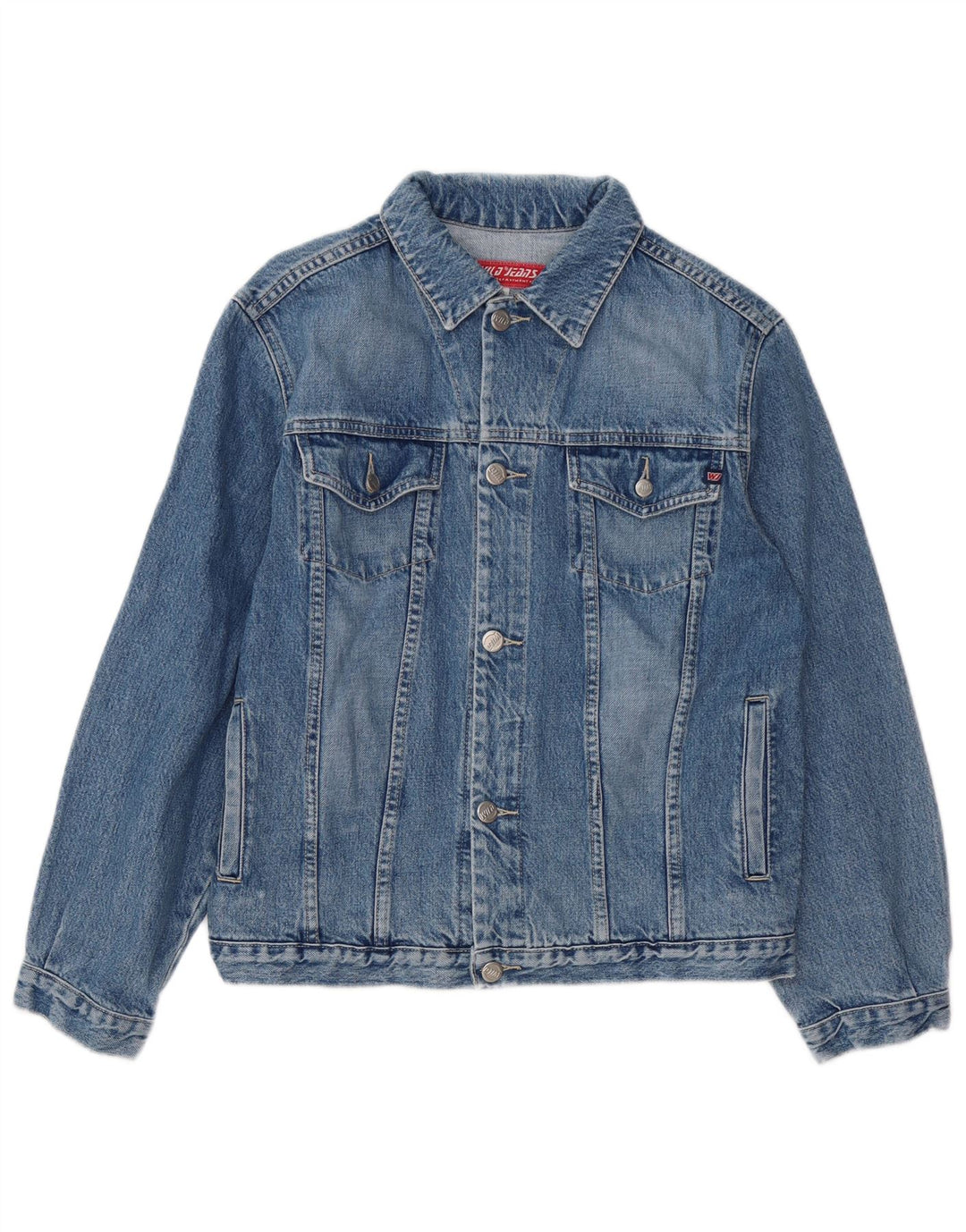 Wild Jeans Veste en Jean Femme UK 18 XL Bleu Coton