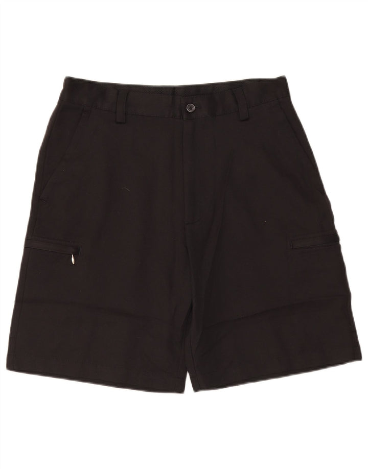Izod Short Cargo Homme W30 Polyester Noir Moyen