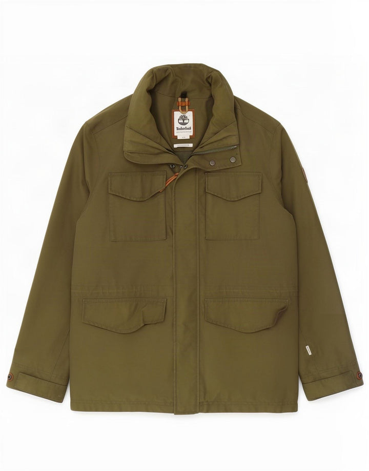 Timberland Veste utilitaire pour homme UK 40 Grand coton kaki