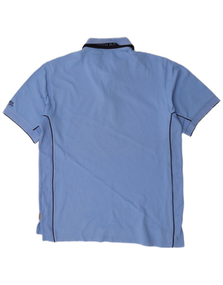 Izod Polo Homme Grand Bleu Coton