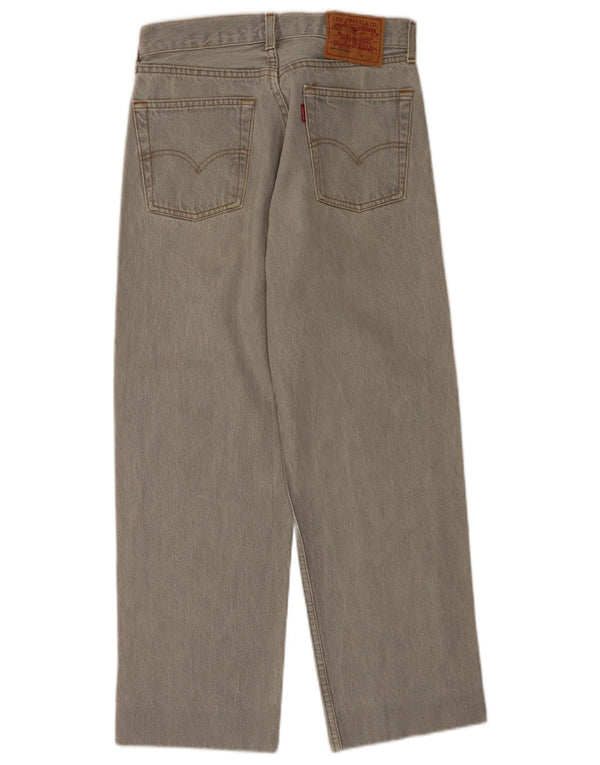 Levi's Jean fuselé taille haute fille 15-16 ans W28 L26 Gris Coton