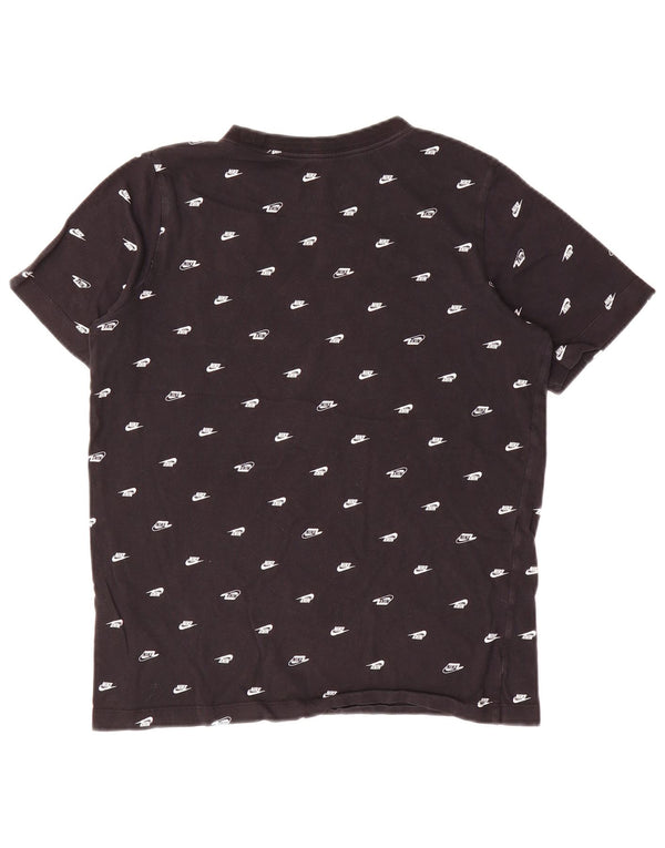 Nike T-shirt graphique pour garçon 13-14 ans XL Noir Coton