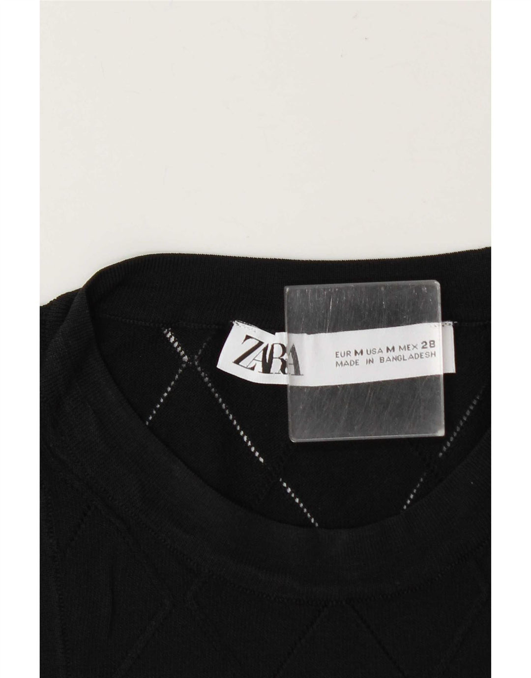 Zara Femme Débardeur UK 12 Moyen Noir