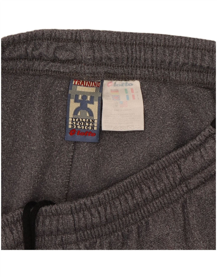 LOTTO Pantalon de Survêtement d'Entraînement Homme Gris Moyen Polyester
