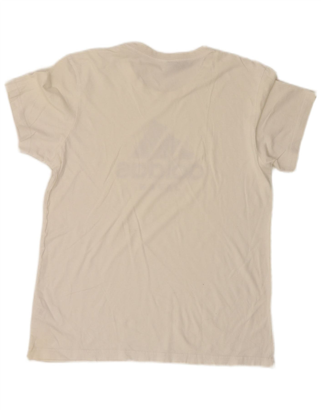Adidas T-Shirt Graphique Homme Blanc Moyen