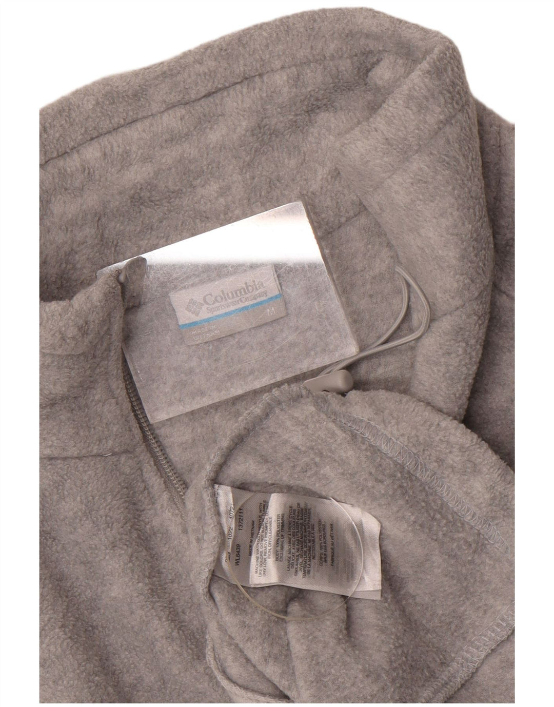 Columbia Veste Polaire Femme UK 14 Gris Moyen Polyester