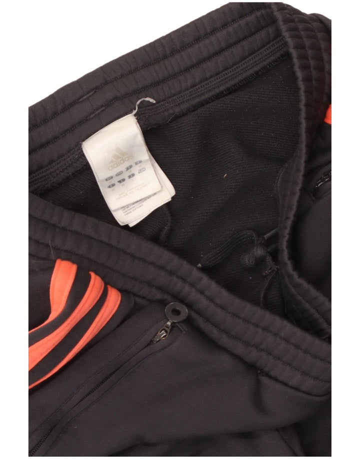 Adidas Pantalon de survêtement pour femme UK 12 Gris moyen Polyester