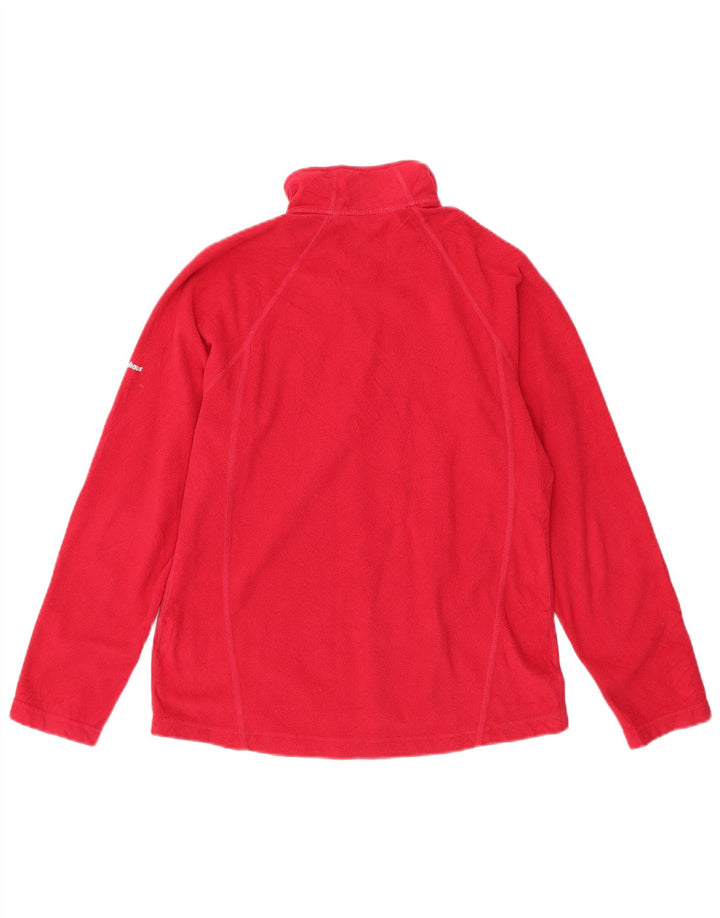 BERGHAUS Pull polaire à col zippé pour femme UK 12 Rose moyen Polyester