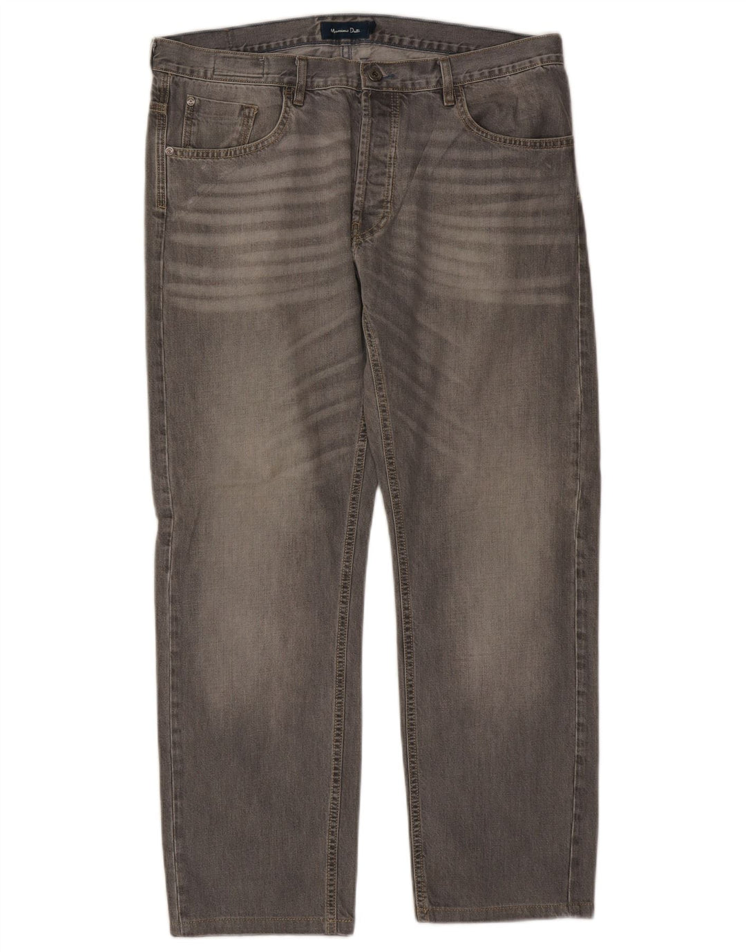 Massimo Dutti Jean slim pour homme EU 46 XL W36 L28 Gris