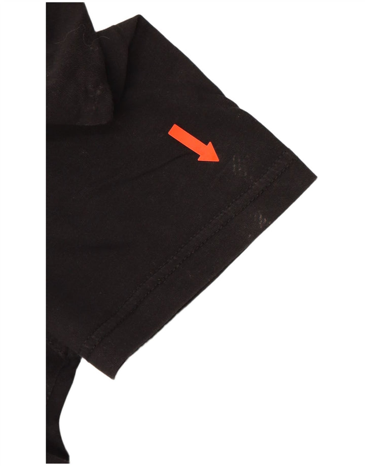 TOMMY HILFIGER T-Shirt Homme Haut Large Noir