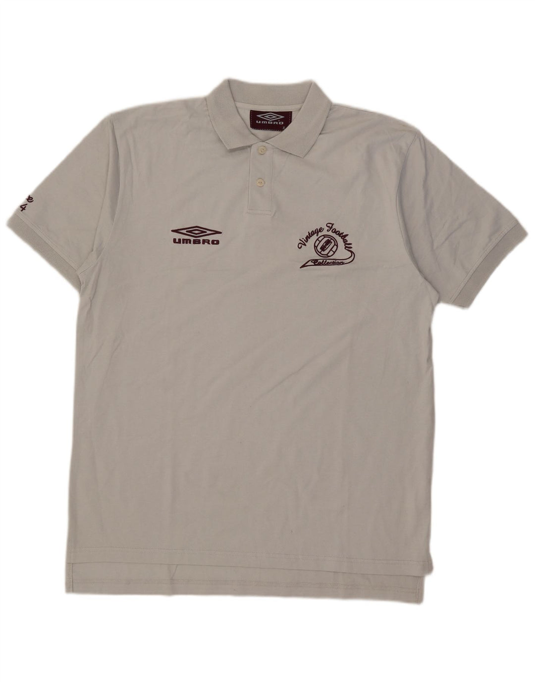 Umbro Polo Graphique Homme XL Gris Coton