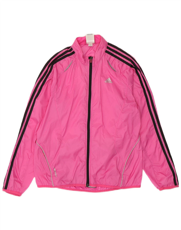 Adidas Veste de survêtement pour femme UK 14 Large Rose Nylon