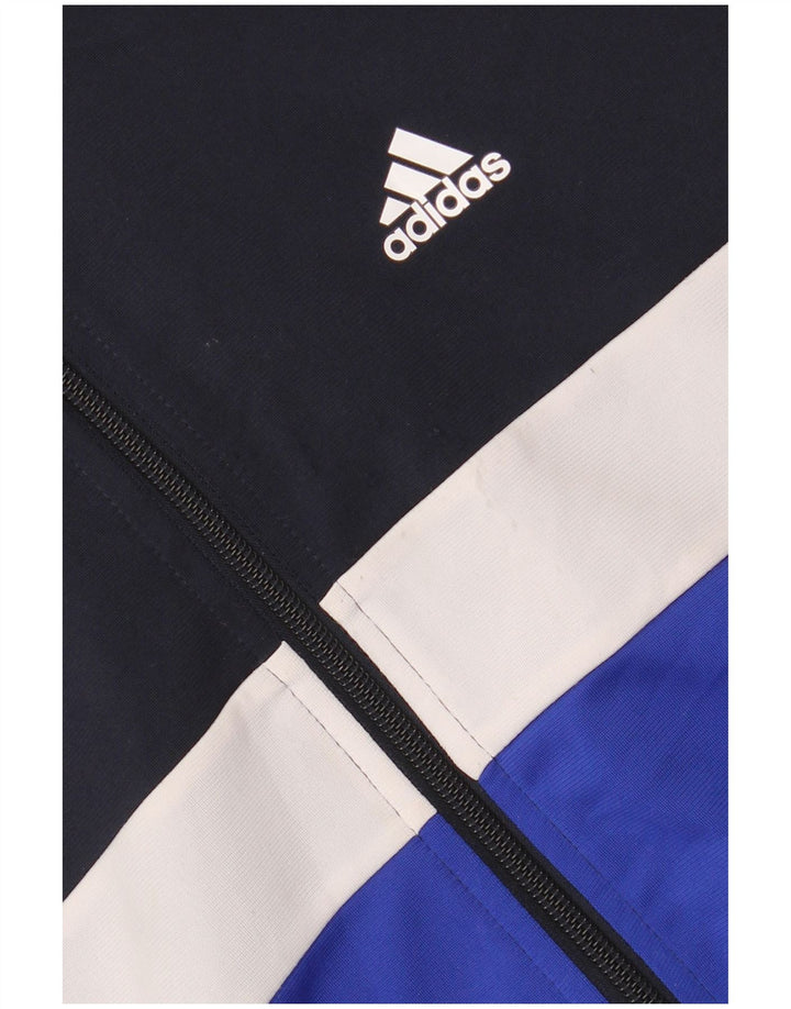 ADIDAS Veste de survêtement Aeroready Garçon 15-16 ans Bleu Marine