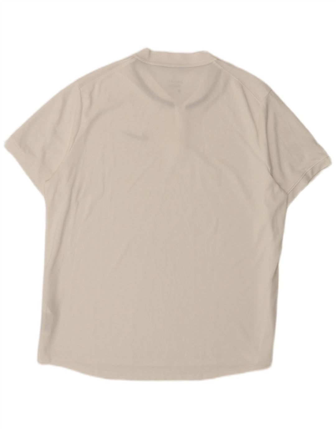 NIKE Hommes Dri Fit Standard Fit T-Shirt Haut XL Blanc Polyester