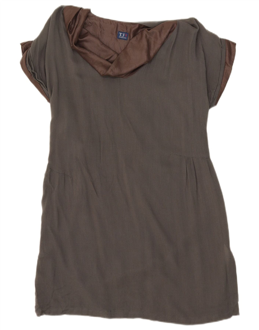 Trussardi Robe Droite IT 44 Gris Moyen Viscose |