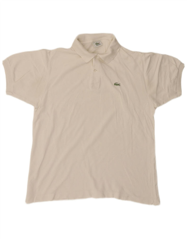 LACOSTE Polo Homme Taille 5 Large Beige