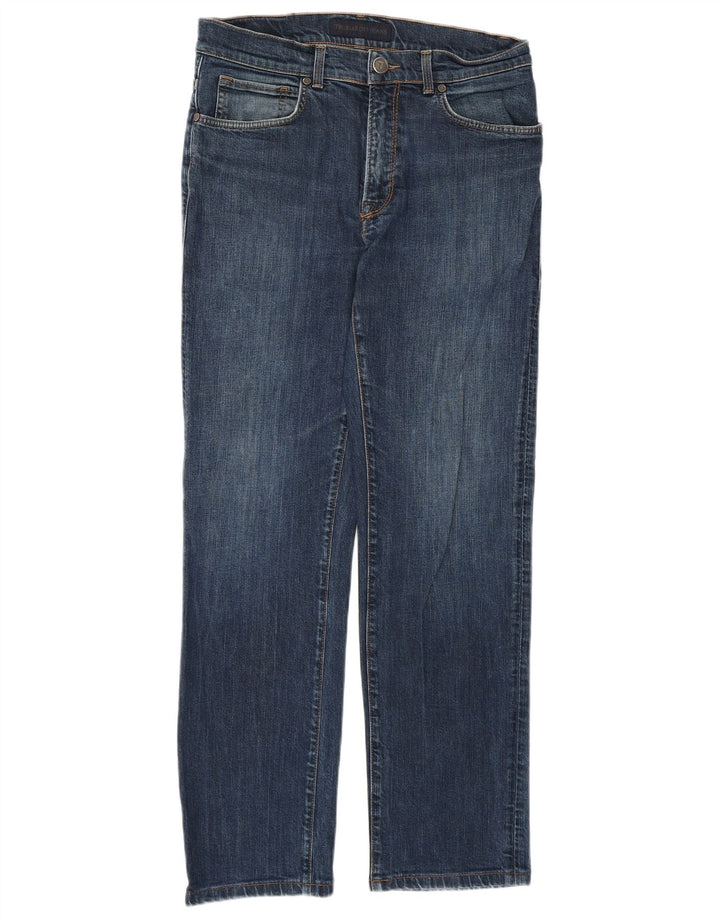 Trussardi Jean Droit W32 L29 Bleu Coton Femme