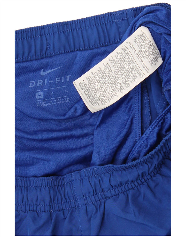 NIKE Short de Sport Dri Fit Graphic Homme Bleu Moyen Polyester