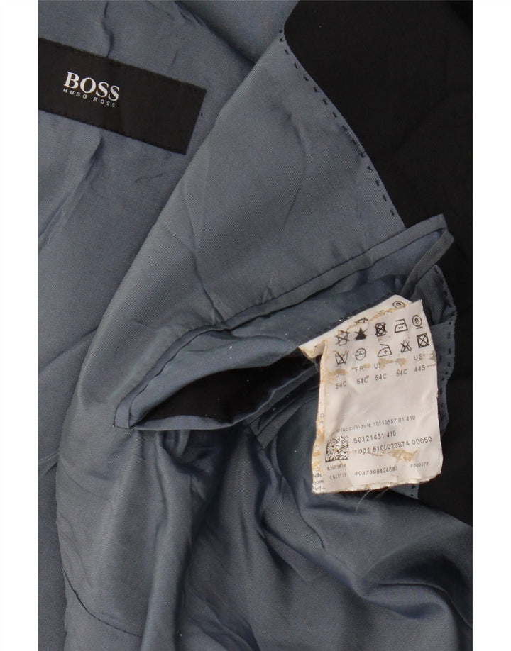 Hugo Boss Veste blazer à 2 boutons pour homme IT 54 2XL Noir