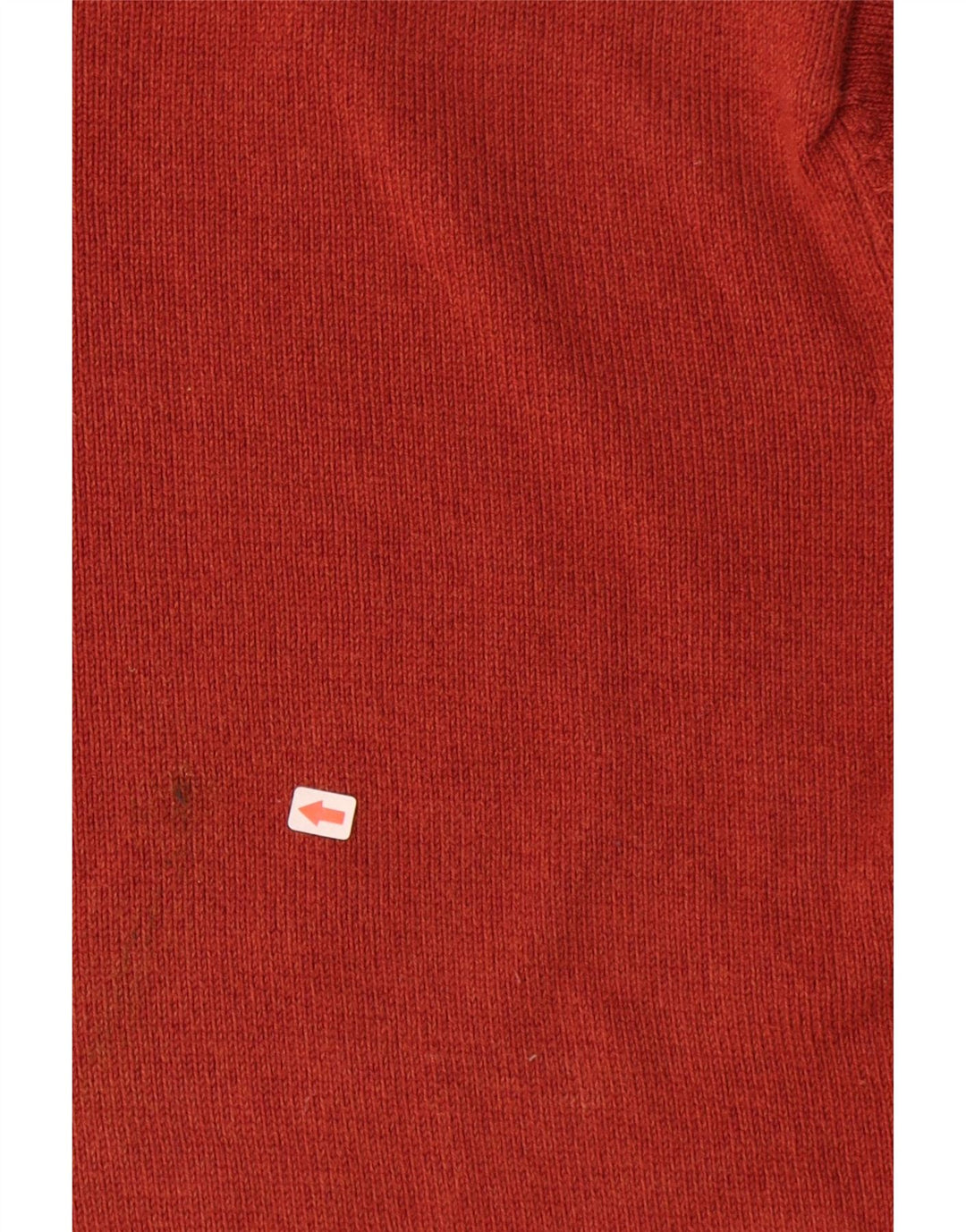 Marks & Spencer Pull à col rond coupe classique pour homme en coton rouge Large