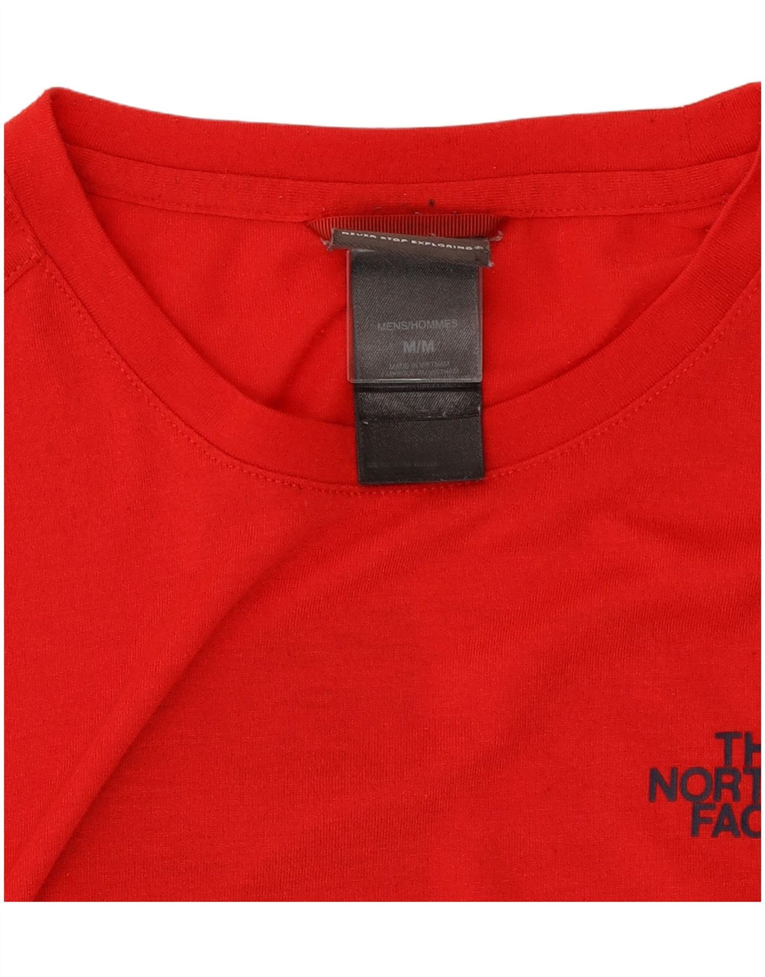 The North Face T-shirt graphique pour homme en polyester rouge moyen