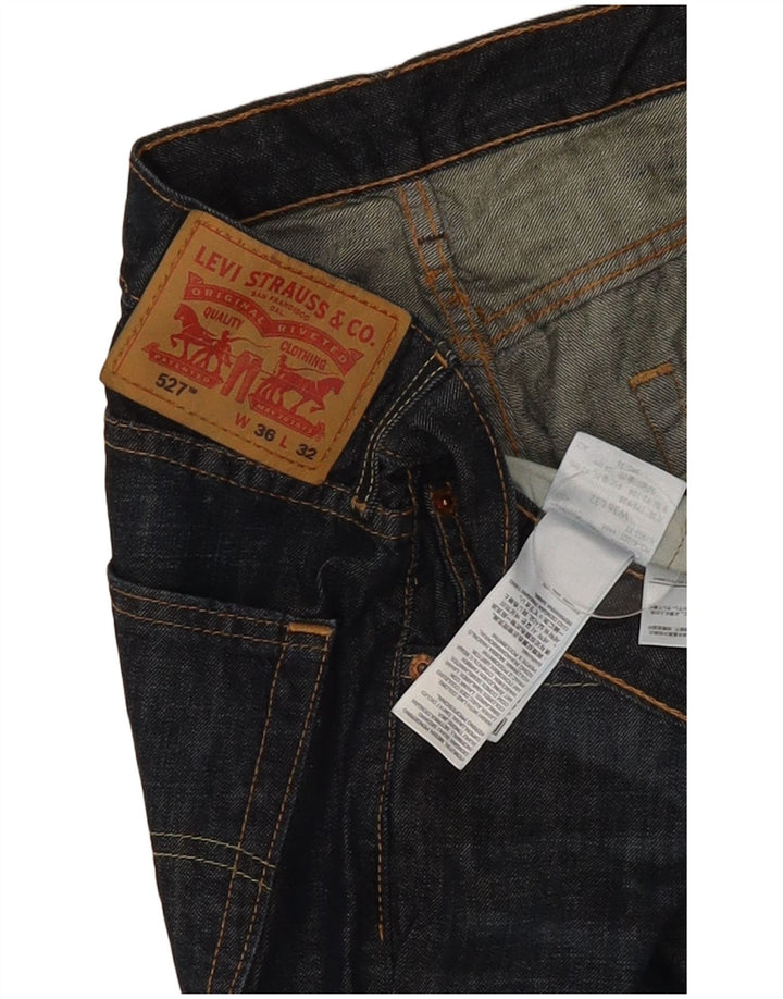 Levi's Jean 527 Bootcut Homme Bleu Marine W36 L32 Coton