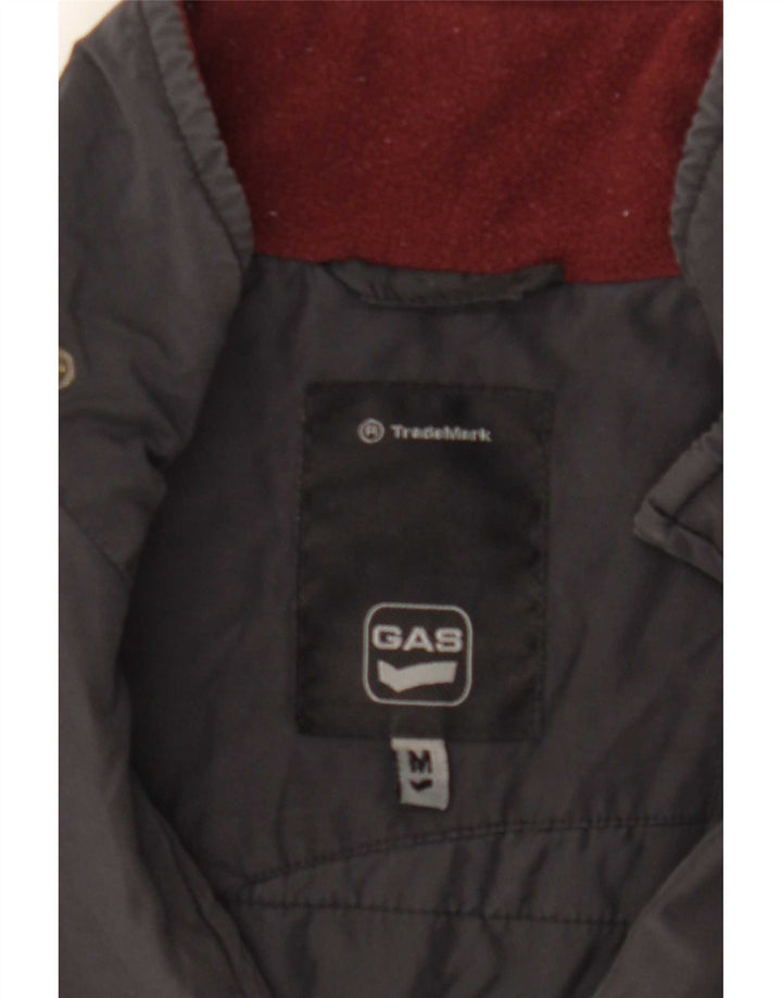 Gas Veste Bomber Femme UK 12 Moyen Noir