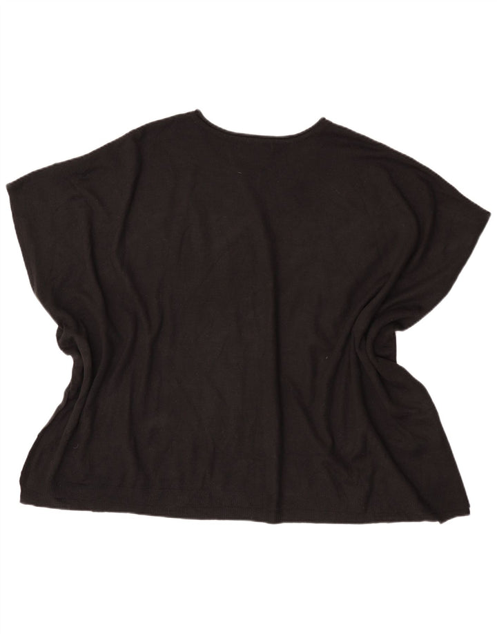 Marks & Spencer Haut Poncho Femme Taille Unique Noir