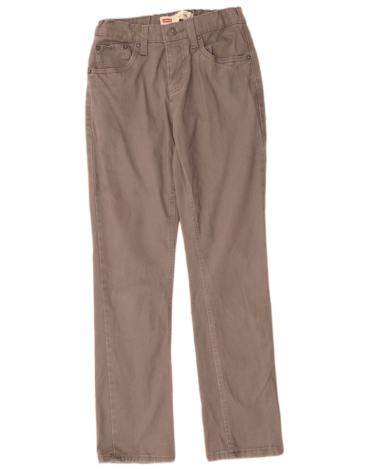 Levi's Pantalon décontracté slim 511 pour garçon 11-12 ans W26 L28 Gris