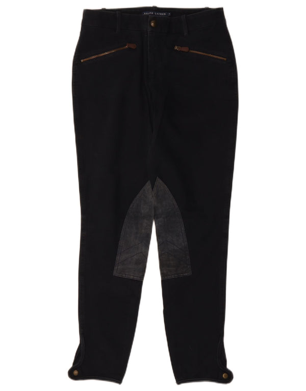 Ralph Lauren Pantalon décontracté slim pour femme US 4 Small W28 L27 Bleu marine