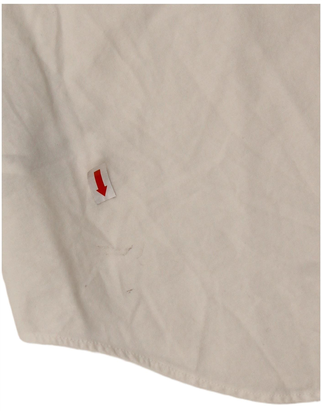 RALPH LAUREN Chemise à manches courtes pour femme UK 16 Large Coton Blanc