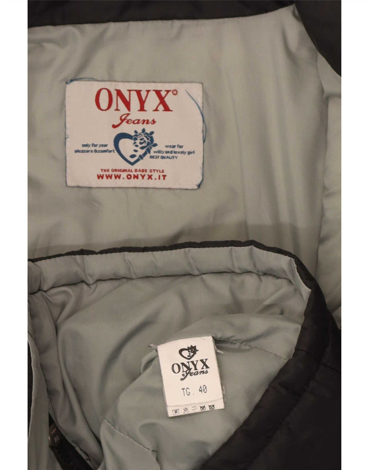 Onyx Veste matelassée Femme IT 40 Small Noir Polyamide