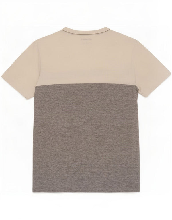 Jack & Jones T-shirt graphique pour homme en coton color block blanc moyen