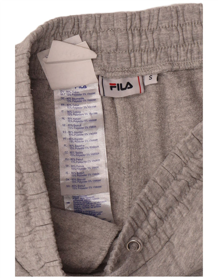 FILA Pantalon de survêtement pour homme en coton gris Small