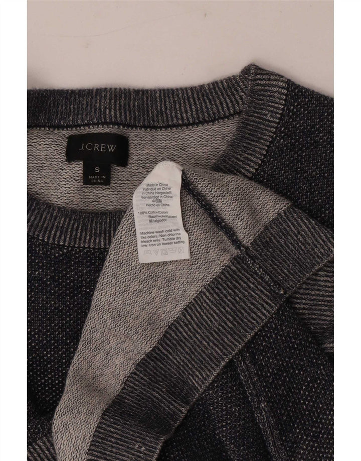 J. Crew Pull col bateau pour homme Petit coton bleu marine