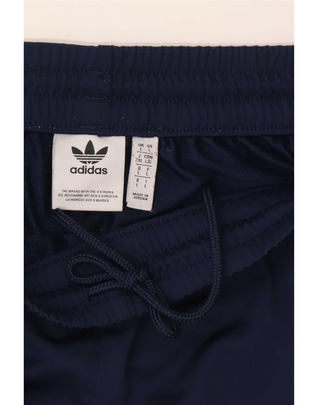 Adidas Pantalon de survêtement pour homme Large Bleu marine Polyester