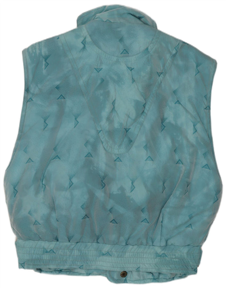 Emmegi Gilet utilitaire pour homme UK 38 Bleu moyen géométrique Polyamide
